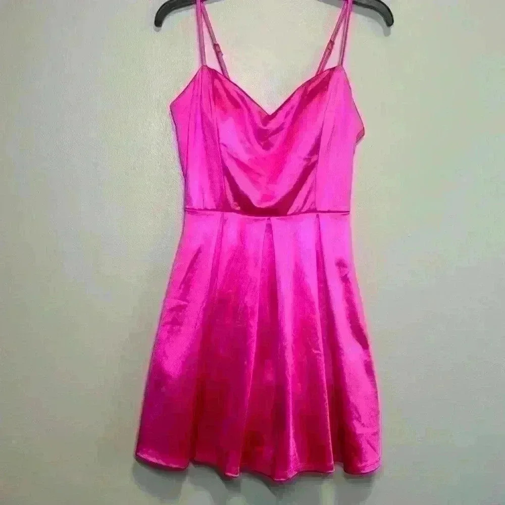 Pear Culture Hot Pink Formal Dress 13/14